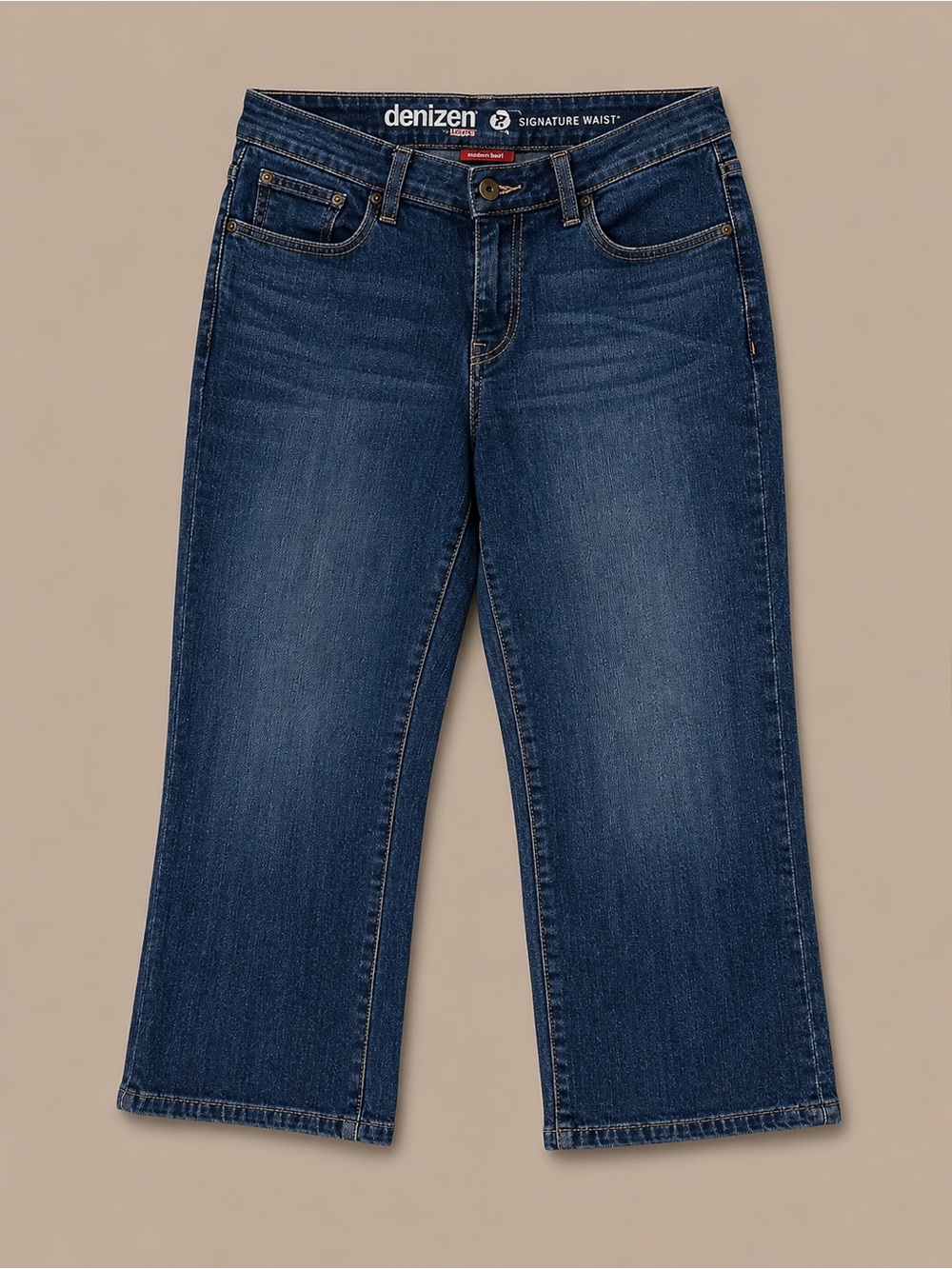 Denizen from Levi'sJunior’s Dark Blue Cropped Ankle Jeans